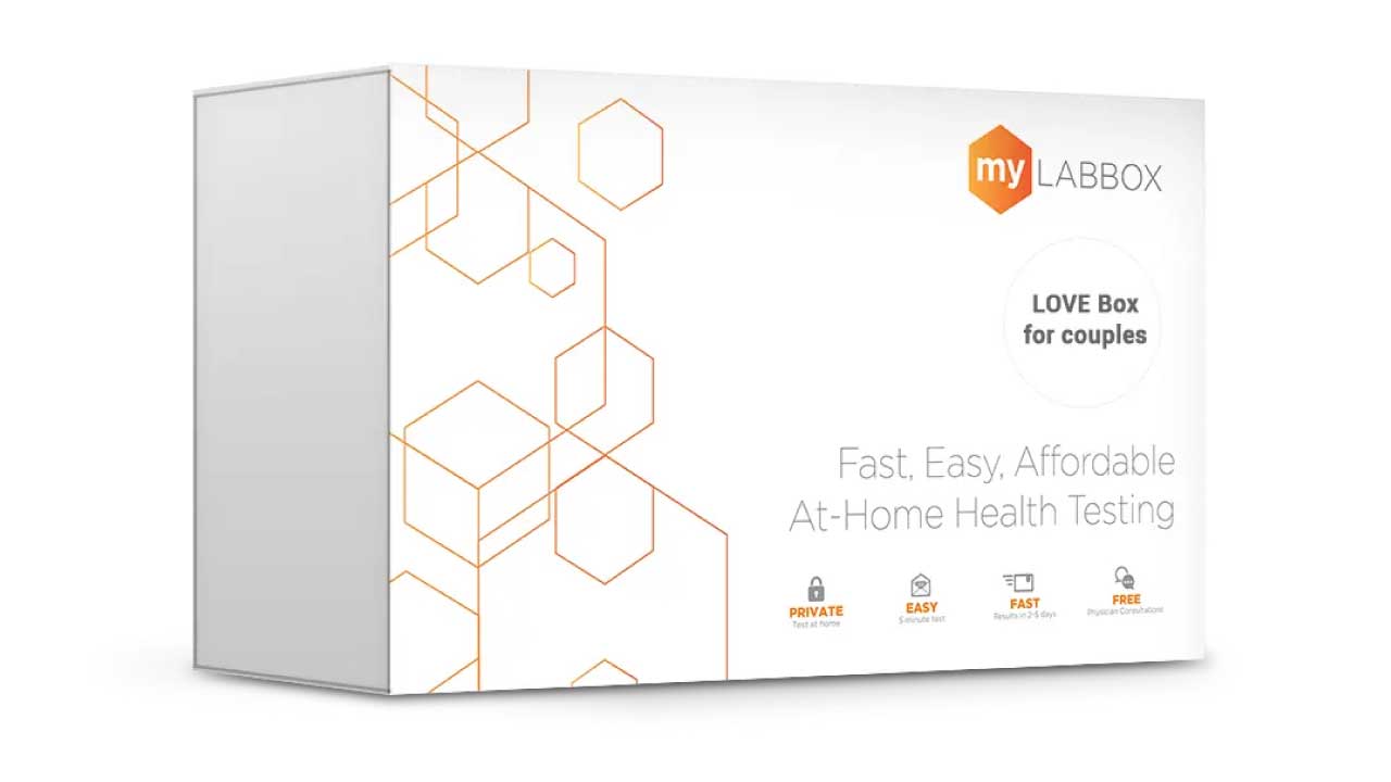Love Box At Home STD Test For Couples