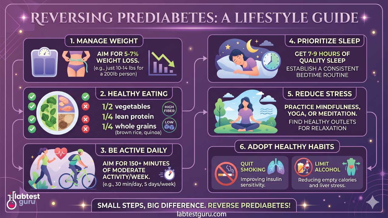 Reversing Prediabetes Lifestyle Changes